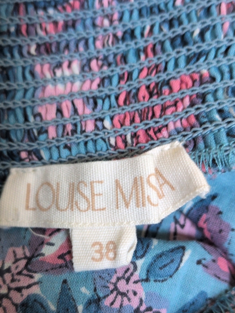 Louise Misha Jansiane Teal Garden of Eden Maxi Skirt - Picture 7 of 10